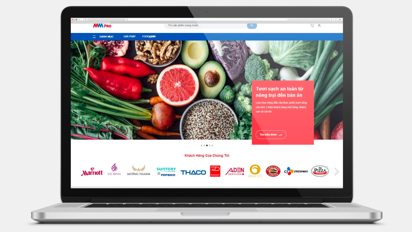 MM Pro - Nền Tảng Đặt Hàng Trực Tuyến Dành Cho Khách Hàng B2B Chuyên Nghiệp