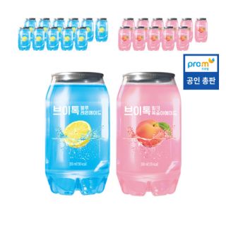 Nước trái cây V-Talk vị chanh-레몬 에이드, thùng 24 lon, 350ml /lon