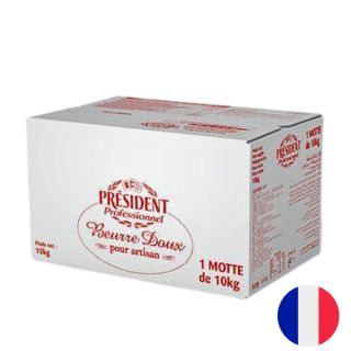 Bơ lạt đông lạnh President, 10kg