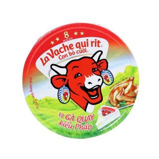 Phô mai Con Bò Cười vị gà quay, 8 miếng 120g