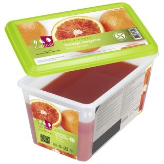 Cam huyết nghiền blood orange purée, 100%