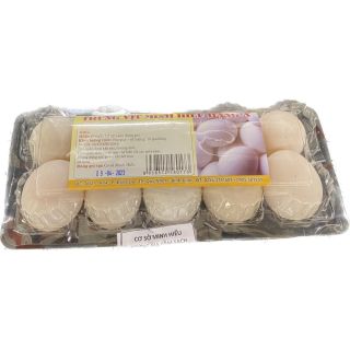 Trứng vịt Minh Hiếu, hộp 10 quả
