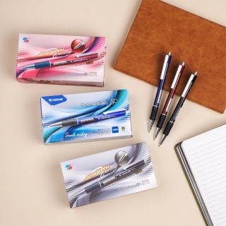 Bút bi TL-036 (1.0mm) đỏ hộp 20