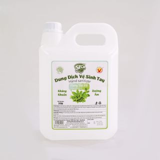 Dung dịch vệ sinh tay S.P.Ca - Hương Bạc Hà 5 lít