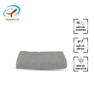 TP- KHĂN MẶT BAMBOO YB39 34*78CM 106G XÁM