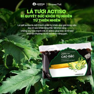 Cao Đặc Actiso Ladophar - Cao actiso Đà Lạt giúp mát gan, thanh lọc cơ thể Hộp 500g