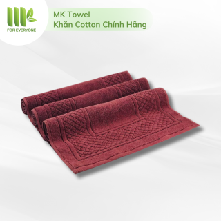 Thảm lau chân cao cấp siêu thấm hút MK TK02 màu đỏ (40x60cm)