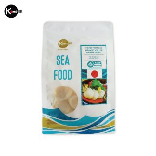 Sò điệp nhật bản đông lạnh hotate - sashimi grade, 200g