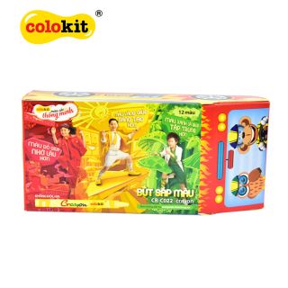 Bút sáp màu CR-C022 12 màu