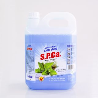 Nước lau sàn S.P.Ca - Bạc Hà & Dầu Thông 4.5 lít
