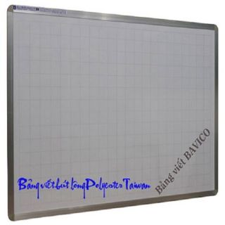 Bảng viết bút lông trắng poly - Bavico 1,2x1,8m