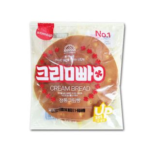 Bánh mì kẹp kem - 크림빵, thùng 36 cái, 118gr/cái