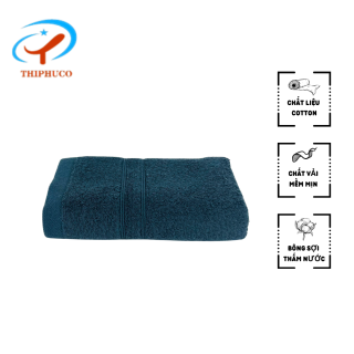 TP-KHĂN MẶT COTTON YT52 40*80CM 155G XANH THAN