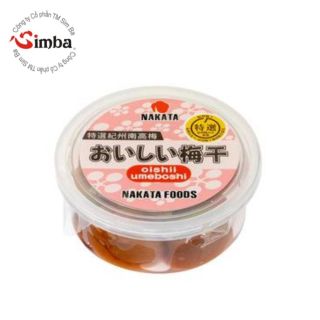 Mơ ngâm Nankobai Oishii Umeboshi (Nakata), 100g