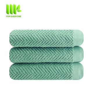 Khăn mặt cao cấp MK 100% cotton FK07 màu xanh lá (40x78cm)