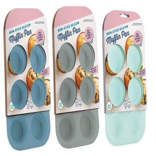 Khuôn Bánh Nướng Nhỏ Silicon - 6 Cái-KC0029