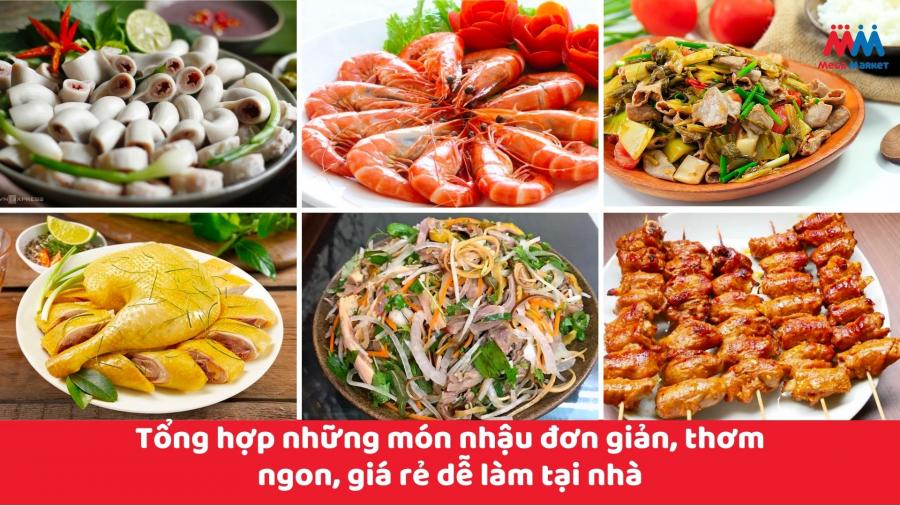 15+ món nhậu đơn giản, thơm ngon, giá rẻ dễ làm tại nhà